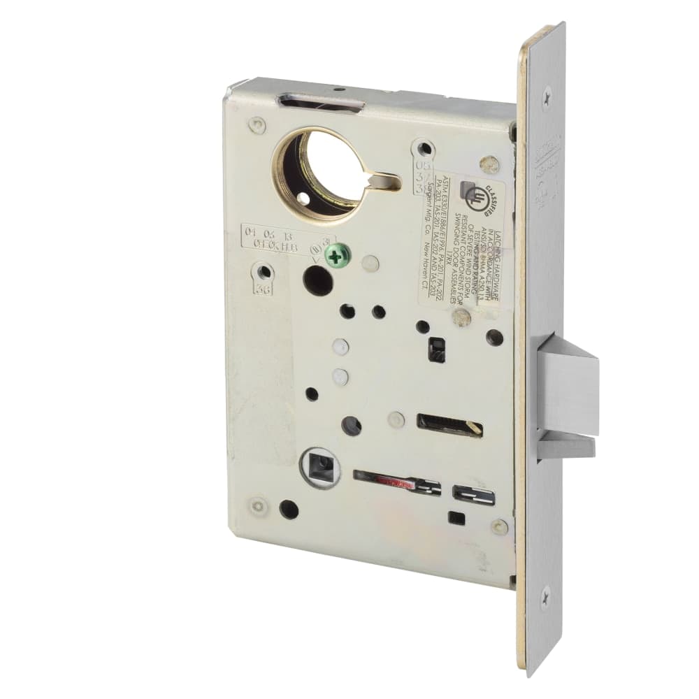 Classroom Mortise Lock, Lockbody Only,  Satin Chrome